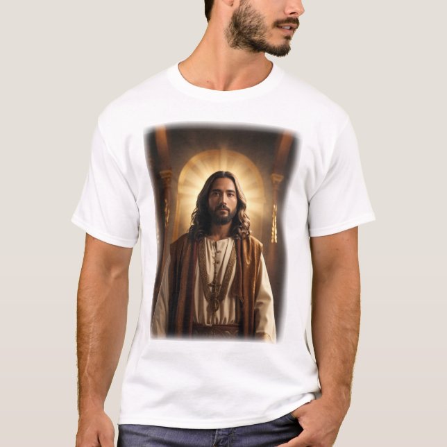 Das Bild von Jesus Christus in HD T-Shirt (Vorderseite)