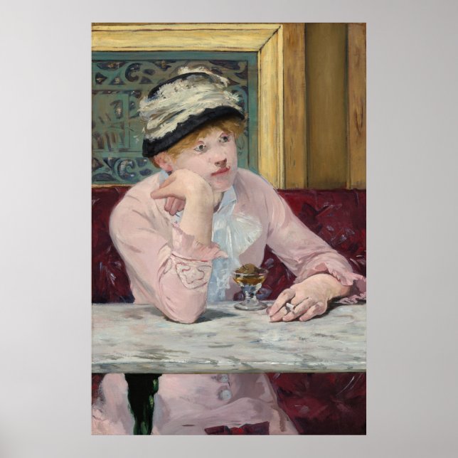 Das Bild von Manet Impressionist Painting Poster (Vorne)