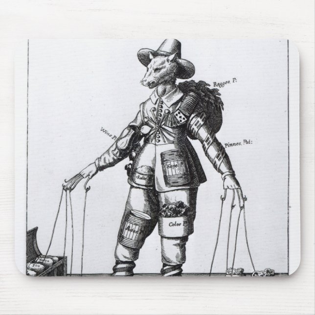 Das Bild von Pattenty', c.1641-50 Mousepad (Vorne)