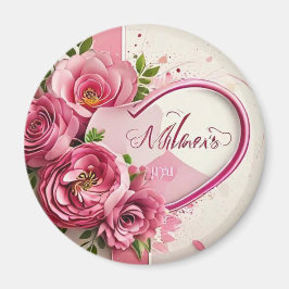 Das Bild zeigt ein lebendiges blaues Brautparty in Magnet