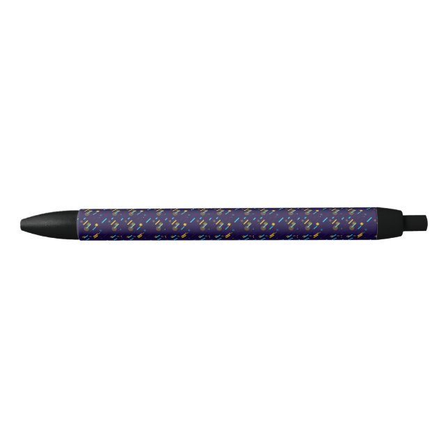 Das Bild zeigt einen Stift mit schwarzer Spitze (Vorderseite)