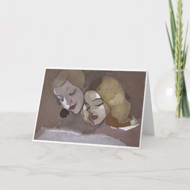 Das Bilderbuch, Helene Schjerfbeck Karte (Vorderseite)