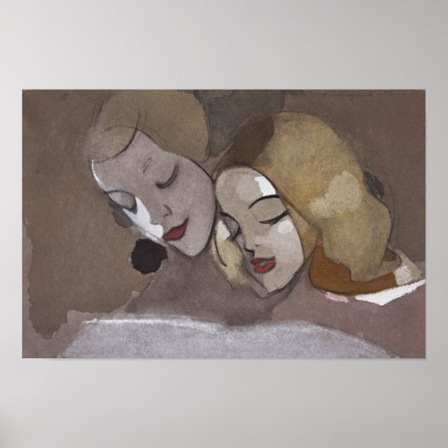 Das Bilderbuch, Helene Schjerfbeck Moderne Kunst Poster (Vorne)
