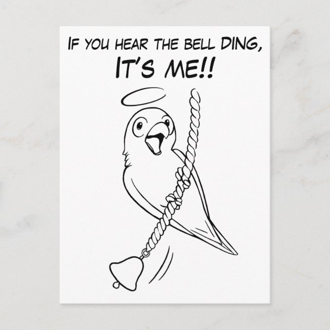 Das bin ich! postkarte (Vorderseite)