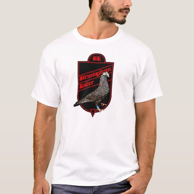 Das Birmingham-Rollen-Abzeichen T-Shirt (Vorderseite)