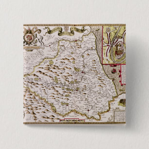 Das Bishoprick und die Stadt von Durham Button