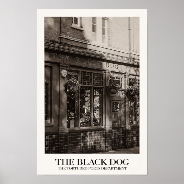 Das Black Dog Poster (Vorne)
