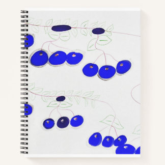 Das Blaubeerheft Notizbuch