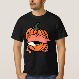 Das blaue Auge des spoky Pumpkins T-Shirt