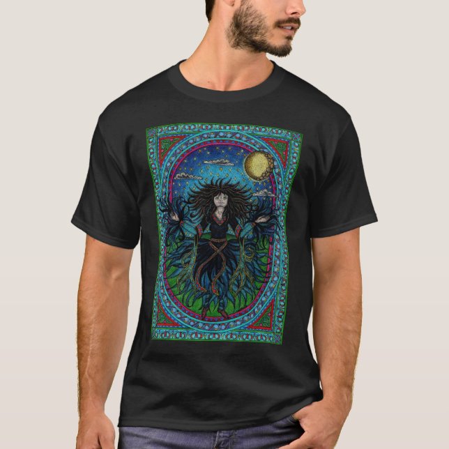 das blaue bangshee01 heilig T-Shirt (Vorderseite)