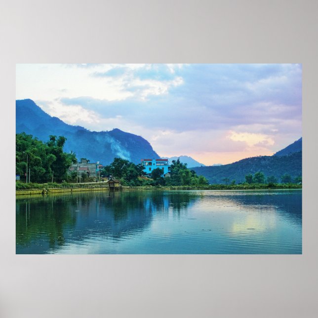 Das blaue Haus Poster (Vorne)