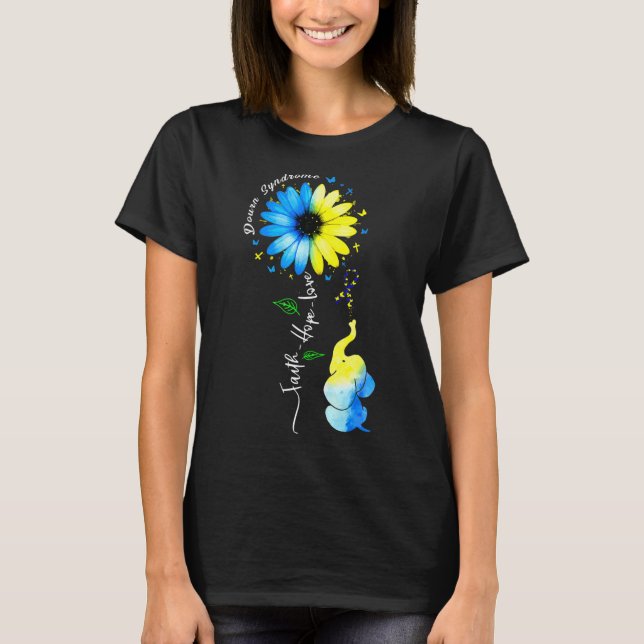 Das Blaue Liebe-Bewusstsein T-Shirt (Vorderseite)