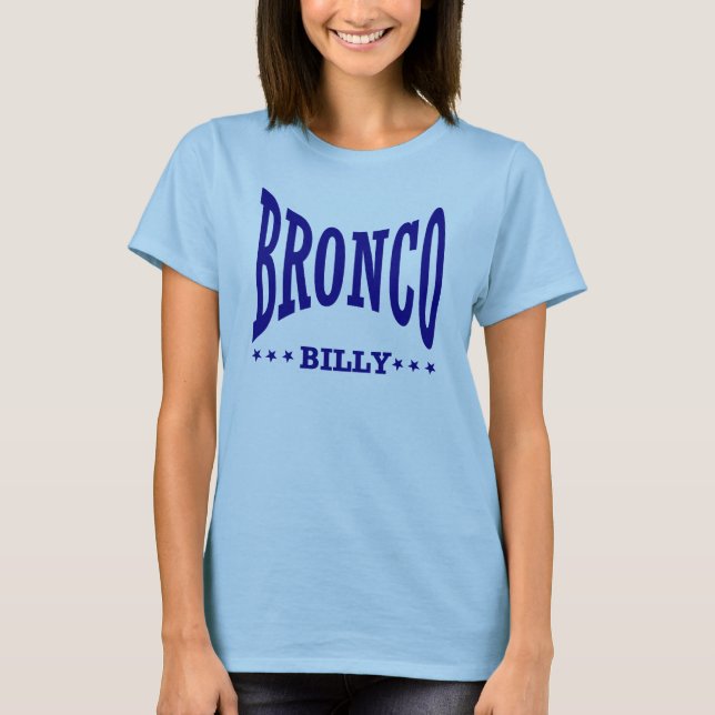 Das blaue Logo der Frau T-Shirt (Vorderseite)