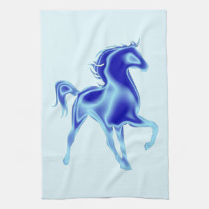 Das blaue Pferd Geschirrtuch