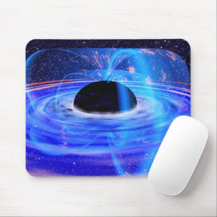 Das blaue Schwarze Loch der NASA Mousepad