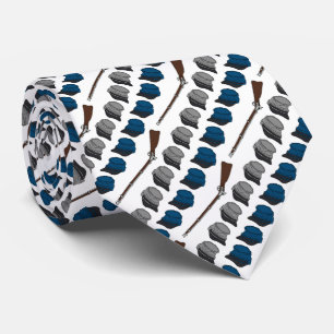 Das Blaue und das Grau Krawatte