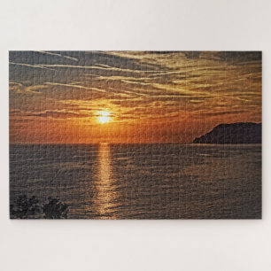 Das Blaze des Sonnenuntergangs - 20x30 - 1014 Stk. Puzzle