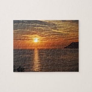 Das Blaze des Sonnenuntergangs - 8x10 - 110 Stk. Puzzle