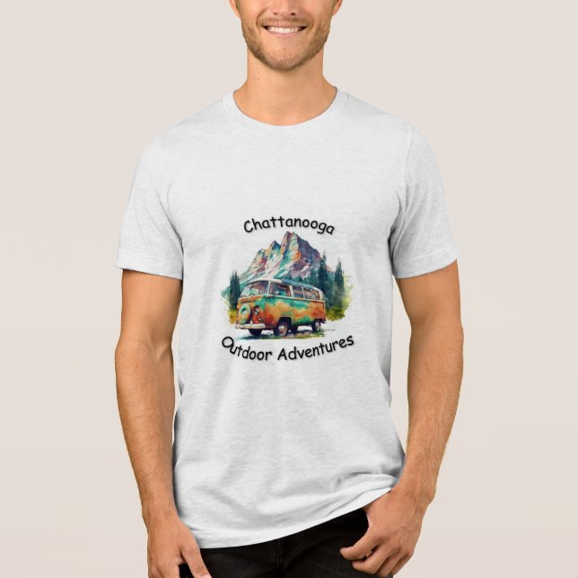 Das Blended-Shirt für den Blended-Typ Tri-Blend Shirt (Vorderseite)