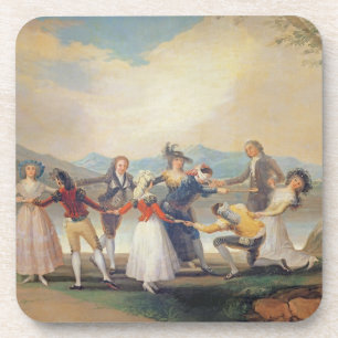 Das blinde B Mannes Francisco Jose de Goya y Untersetzer