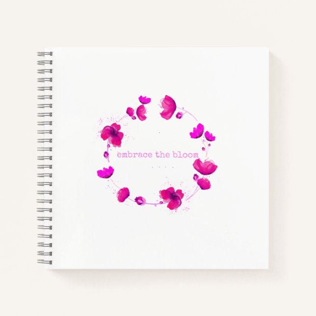 Das Bloom, Spiral-Notebook verkörpern Notizbuch (Vorderseite)