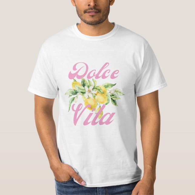 Das Blumendesign  T-Shirt (Vorderseite)