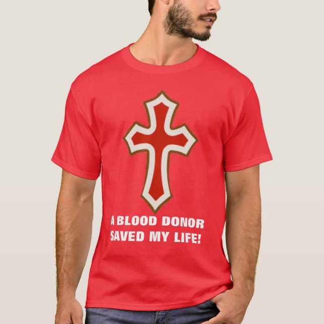 Das Blut von Jesus T-Shirt (Vorderseite)