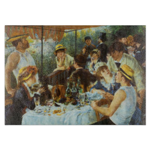 Das Boating-Parteimitagessen von Pierre Renoir Schneidebrett