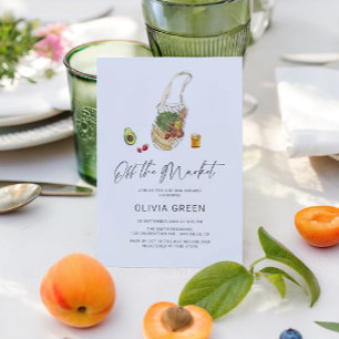 Das Boho Script-Brautparty für den Markt Einladung