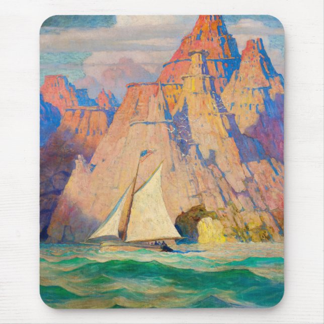 Das Bonadventure von Newell Convers Wyeth Mousepad (Vorne)