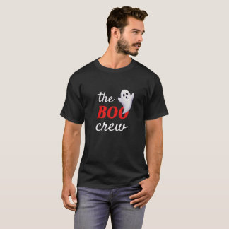 Das Boo Crew Orange Gespenst Herren Halloween T-Sh T-Shirt
