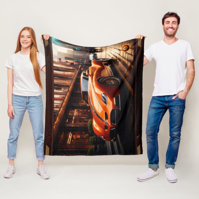 Das Boomerang RTZ Sportteam Fleecedecke (Beispiel)