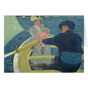Das Bootfahrt-Party, 1893-94 (Öl auf Leinwand)