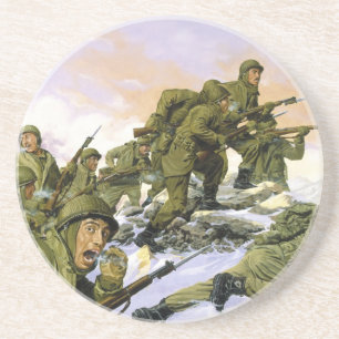 Das Borinqueneers durch Dominic D'Andrea Sandstein Untersetzer