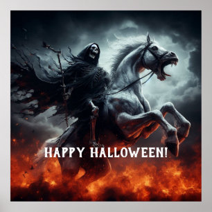 Das böse Blasspferd und das TodesHalloween Poster