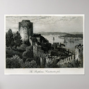 Das Bosphorus, Konstantinopel Poster