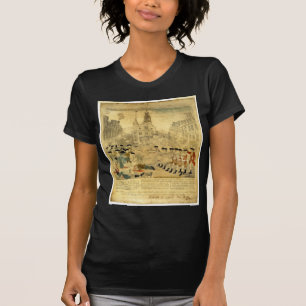 Das Boston-Massaker durch Paul Revere T-Shirt