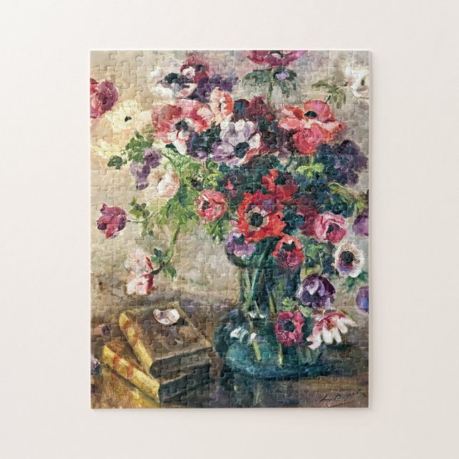 Das Bouquet von Anemones | Luce Boyals Puzzle (Vertikal)