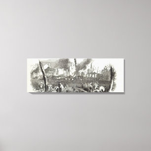 Das Bowling Green und die Marketfield-Straße, neu Leinwanddruck