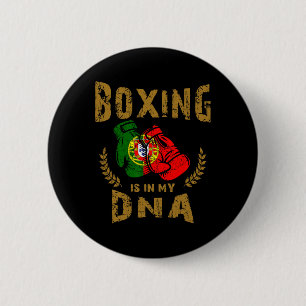 Das Boxen findet in meinen D-n-a-Portugal-Flaggen Button