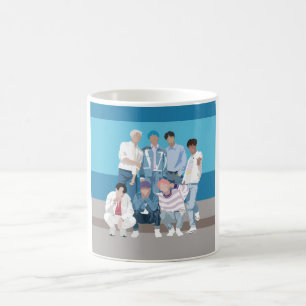 Das Boyband-T-Shirt Kaffeetasse