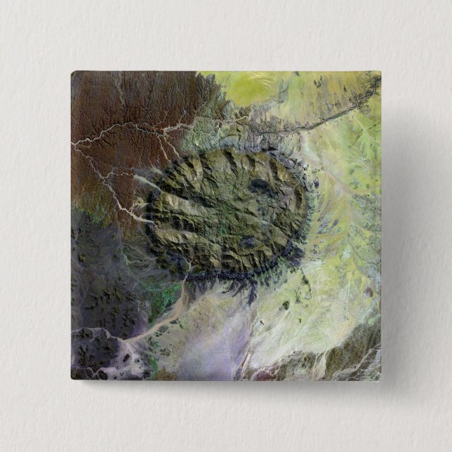 Das Brandberger Massiv in Nordnamibia Button (Vorderseite)