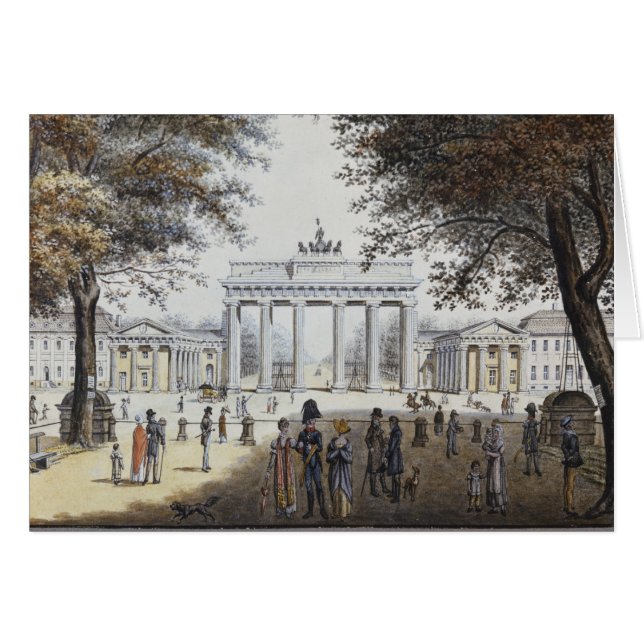 Das Brandenburger Tor, Berlin (Vorderseite (Horizontal))