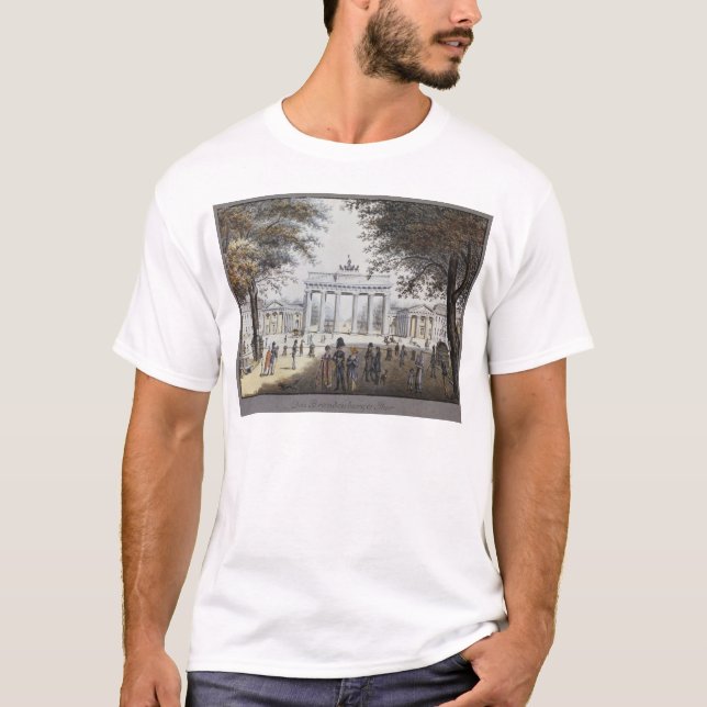 Das Brandenburger Tor, Berlin T-Shirt (Vorderseite)