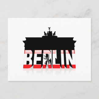Das Brandenburger Tor in Berlin Postkarte