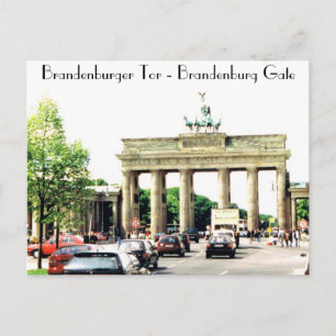 Das Brandenburger Tor Postkarte