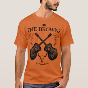 Das braune Acoustic Guitar-Logo T-Shirt