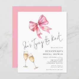 Das Brautparty der Knot-Pink-Kuh-Politik