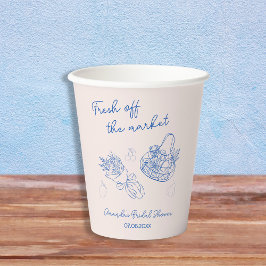 Das Brautparty der Marktklemme Pappbecher