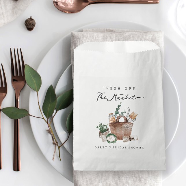 Das Brautparty des Marktes für die Bauern frisch v Geschenktütchen (Von Creator hochgeladen)